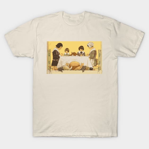 Thanksgiving Dinner T-Shirt by Suva